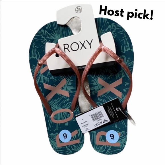 Roxy Shoes - LAST 1 - NEW Roxy flip flops/thong/sandal size 9